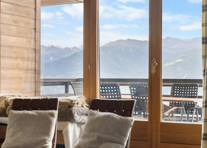 Apartment Mars 501 Sur La Place Du Village A Avec Vue Sur Les Alpes