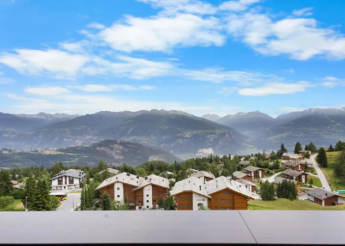 Apartment Mars 501 Sur La Place Du Village A Avec Vue Sur Les Alpes