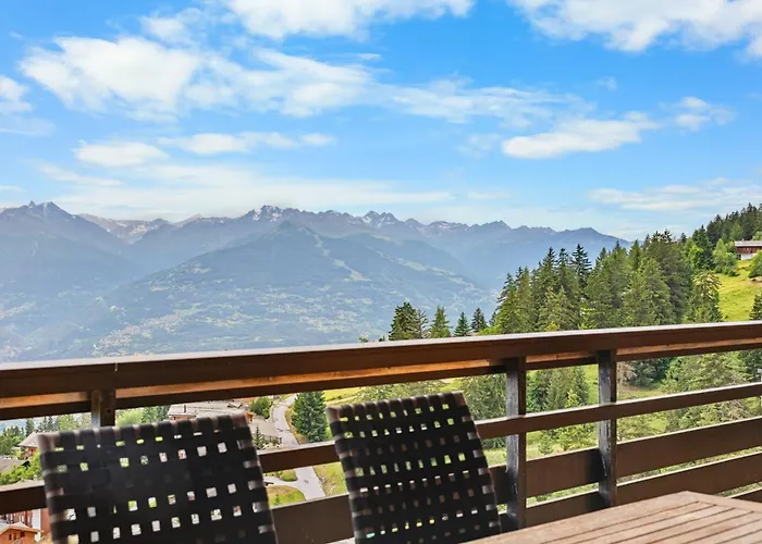 Apartmán Mars 501 Sur La Place Du Village A Avec Vue Sur Les Alpes